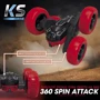 Автомобіль KS Drive на р/у Трюковий (2.4Ghz, червоно-чорний) (STURBWB) фото 8