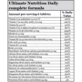 Ultimate Nutrition Daily Complete Formula 180 tabs: Стать унісекс