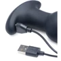 Анальная пробка с вибрацией Rimmers Gyro-M Rimming Plug (черный)