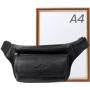 Мужская поясная сумка Vito Torelli черная (VT-6469-black): Стиль Повседневный (Casual)