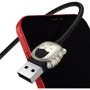 Кабель Baseus USB Cable to Lightning/microUSB/USB-C Tiger 3.5A 1.2m Black (CASX010001): Длина 1.2 м