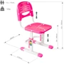 Дитячий стілець Fundesk SST3LS Pink фото 7
