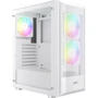 Корпус GAMDIAS Aura GC6 ARGB White (4711514500998): Материал передней панели пластик и металл