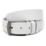 Мужской ремень Borsa Leather белый (V1125GX37-white)