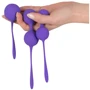Набор из 3 ребристых вагинальных шариков Orion Sweet Smile 3 Kegel Training Balls