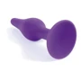 Анальная пробка BOSS Series Silicone Purple Plug Medium