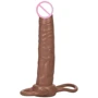 Насадка для двойного проникновения California Exotic Novelties Accommodator Penetrator System (коричневая)