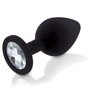 Набір анальних пробок з кристалом Rianne S: Booty Plug Set Black