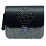 Женская сумка-сэтчел BlankNote черная (BN-BAG-3-felt-g)
