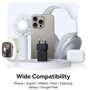 Зарядное устройство Baseus Wall Charger Palm USB-C+USB 20W with USB-C Cable Black (P10111608113-01) фото 6
