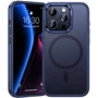 Чехол для iPhone Benks MagClap Mist Protective Blue Titanium for iPhone 15 Pro Max