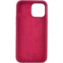 Чехол для iPhone Mobile Case Silicone Case Full Protective Maroon for iPhone 13 Pro: Цвет бордовый