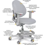 Детское кресло Evo-kids Mio-G (арт.Y-407 G) фото 7