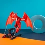 Конструктор 3 в 1 Clementoni Floating Dragon серия Science & Play 220 деталей (75065)
