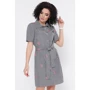 Платье FashionUp PL-1767B 44 черное повседневное до середины бедра: Состав Хлопок