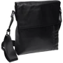 Мужская сумка планшет Borsa Leather черная (k19137-black)