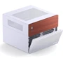 Корпус Jonsbo N4 White: Типоразмер Cube
