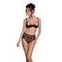 Эротический комплект Passion LOVELIA BIKINI black XXL/XXXL