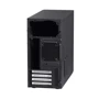 Корпус Fractal Design Core 1000 Black (FD-CA-CORE-1000-USB3-BL): Материал передней панели пластик + сталь