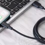 Кабель Proove USB Cable to Lightning Striped Silicone 1m Black: Тип USB Cable - Lightning