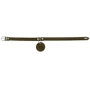Ошейник круглый Hunter Aalborg кожаный S 16 мм 32-38 см оливковый (4016739672957): Цвет зеленый
