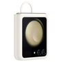 Аксессуар для смартфона Samsung Silicone Case with Ring Cream (EF-PF731TUEGUA) for Samsung F731 Galaxy Flip 5: Тип накладка на заднюю часть