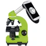 Мікроскоп Bresser Biolux SEL 40x-1600x Green (смартфон-адаптер): Особливості З підсвічуванням, Харчування від батарейок, З набором