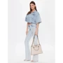 Женская сумка тоут GUESS NELL GIRLFRIEND SATCHEL молочная (HWVB8678070-STO): Тип Сумки