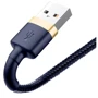 Кабель Baseus USB Cable to Lightning 1.5A 2m Gold/Blue (CALKLF-CV3) фото 3