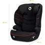 Автокрісло Lionelo Lars I-Size Sporty 15-36 кг Black Red: Колір черно-красный