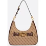 Женская сумка хобо GUESS AVIANA HOBO темно-бежевая (HWJC8414020-LBL)
