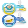 Пустушка Philips Avent Ultra Air, 6-18 міс., 2 шт, дизайн для хлопчиків (SCF080/26)