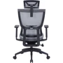 Офісне крісло Officepro Elegant OC660-B-DG-DG: Максимальне навантаження, кг 120