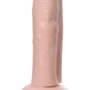Вибратор на присоске с пультом Toyfa Realstick Nude