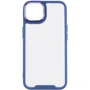 Чехол для iPhone Epik TPU+PC Lyon Case Blue for iPhone 14 Plus: Цвет синий