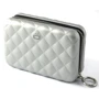 Женский картхолдер Ogon Designs Quilted zipper на 24 карточки серый (QZ_Silver): Тип Картхолдеры