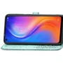 Аксессуар для смартфона Mobile Case Book Cover Art Leather Turquoise for TECNO Spark 5 Pro: Пленка в комплекте нет
