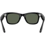 Смарт-окуляри Ray-Ban Meta Wayfarer Shiny Black / G-15 Green size L (RW4008 601/71 53-22) фото 3