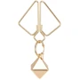 Зажимы для сосков с тяжелой подвеской LOCKINK Nipple Clamps with Heavy Pendant - Golden