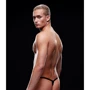 Мужские стринги Low Rise V-string, черный L/XL