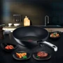Сковорода Tefal WOK Unlimited ON 28 см (G25919AZ): Тип варочной поверхности Электрическая, Стеклокерамическая, Индукционная, Галогеновая, Газовая