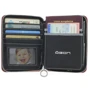 Женский кошелек Ogon Designs Quilted passport розово-золотистый (QP_Rose_Golg): Формат кошелька Горизонтальный
