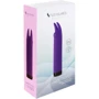 Вибратор S Pleasures Bullets Amethyst (с двумя отростками, 10 режимов)