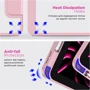 Аксессуар для iPad ArmorStandart Y-type Case with Pencil Holder Pink for iPad Air 11 (2024 / 2025) (ARM77529) фото 6