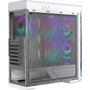 Корпус GameMax StarLight W-FRGB: Материал передней панели пластик и сталь