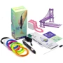 3D-ручка 3Doodler Start Flow для профессионального пользования - синяя 8 стержней, аксессуары (FLOW-INTL)