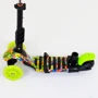Самокат 5в1 Best Scooter (PU колеса з підсвічуванням) Абстракція Multicolor (84220): Конструкція рами цільна