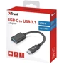 Адаптер Trust Adapter USB-C to USB3.0 Black (20967): Цвет черный