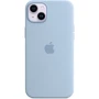 Чохол для iPhone Apple Silicone Case з MagSafe Sky (MQUE3) для iPhone 14 Plus: Колір голубой