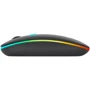 Мышь Xtrike ME GW-113 Bluetooth RGB Black (GW-113): Тип сенсора оптический